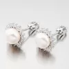 Strieborné kôstky s perlou UPST-121656/P