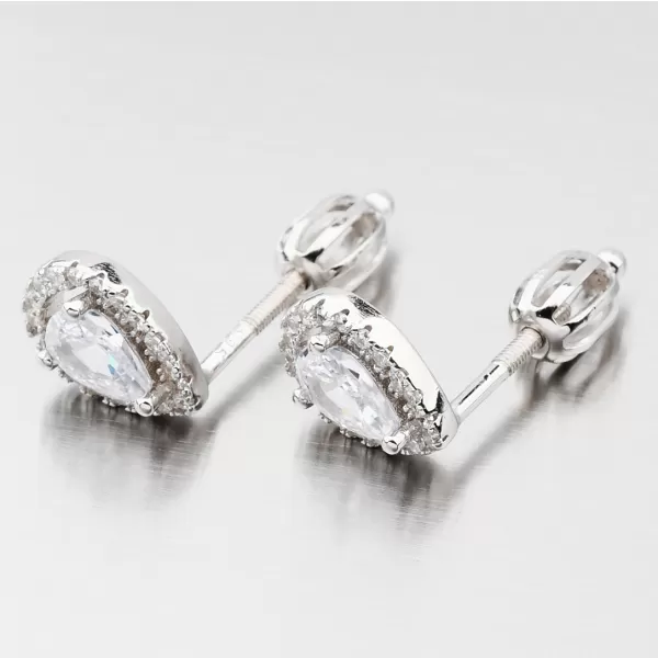 Dámske náušnice strieborný 925 zirkón UPST-122019S