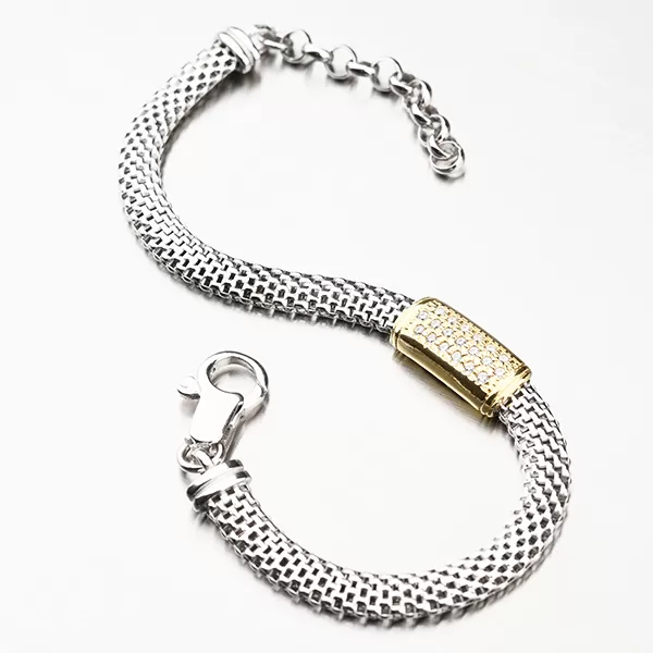 Náramok zo striebra pre ženy B1400748-1304-SLX