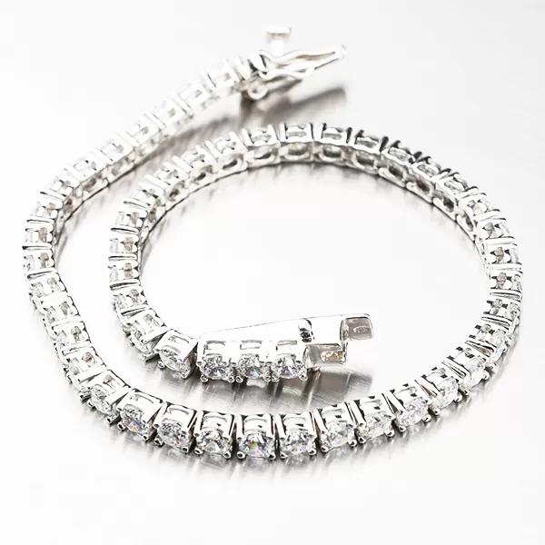 Žiarivý náramok so zirkónmi B1400353-1905-SLX