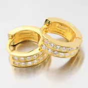 Kruhy vo farbe žltého zlata UCST-122806-G