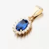 Prívesok so zafírom 13-379