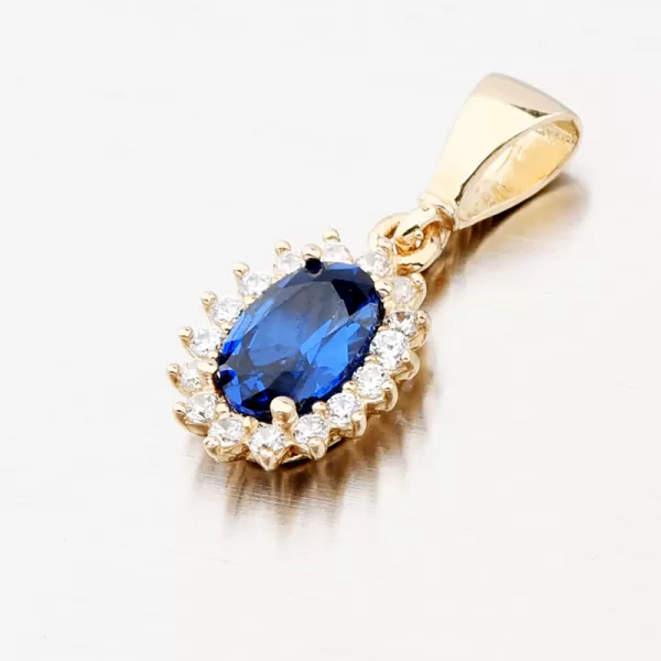 Prívesok so zafírom 13-379