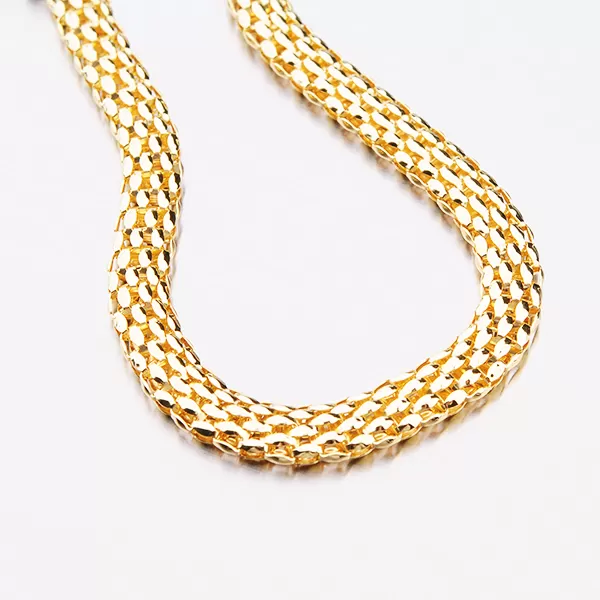 Pozlátený náramok pre ženy so zirkónmi B1902548-2196-SLX