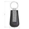 Kľúčenka s kryštálmi Swarovski čierna 38016.5 hematite