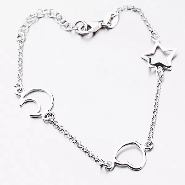 Náramok s príveskami B1300555-0331-SLX