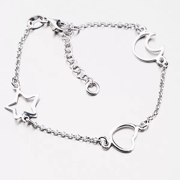 Náramok s príveskami B1300555-0331-SLX