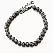 Dámsky náramok v čiernej farbe B1400541-0048-SLX