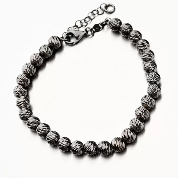 Dámsky náramok v čiernej farbe B1400541-0048-SLX