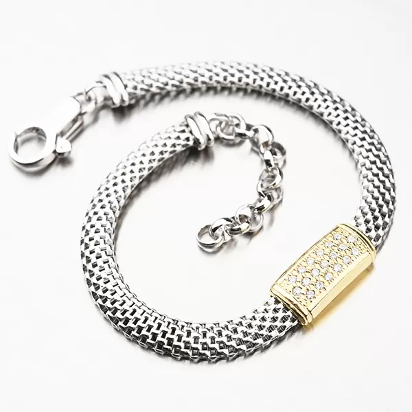 Náramok zo striebra pre ženy B1400748-1304-SLX