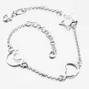 Náramok s príveskami B1300555-0331-SLX