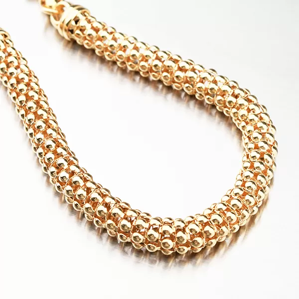 Masívny pozlátený náramok B1300510-1264-SLX