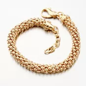 Masívny pozlátený náramok B1300510-1264-SLX