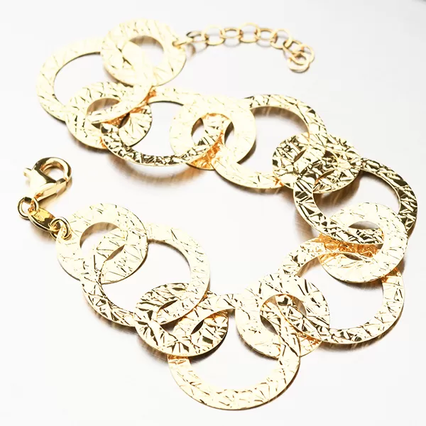 Elagantný pozlátený náramok B1402196-2120-SLX