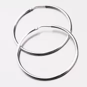 Strieborné náušnice kruhy E1400116-1234-SLX