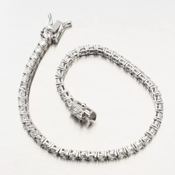 Žiarivý náramok so zirkónmi B1400353-1905-SLX