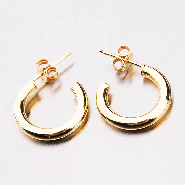 Silné pozlátené krúžky E1400031-1234-SLX