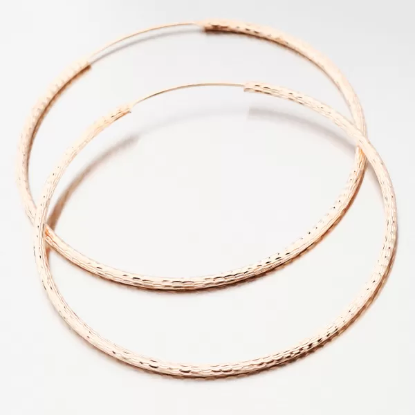 Kruhy vo farbe ružového zlata UCST-121240/55/N-R