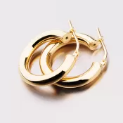 Strieborné krúžky E1400522-1234-SLX