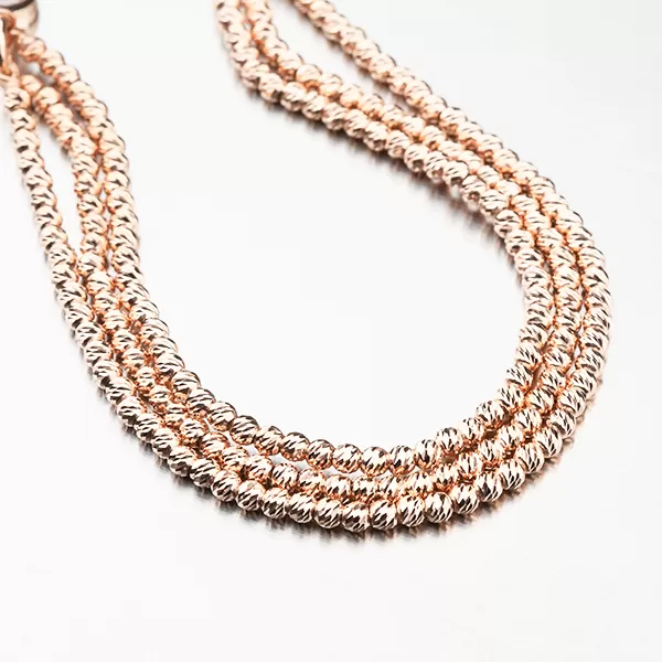 Náramok v ružovej farbe zlata B1504152-0048-SLX