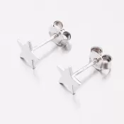 Strieborné náušnice Pecky-Stars E1604138-0863-SLX