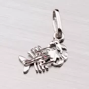 Rak z bieleho zlata 43-2072-06