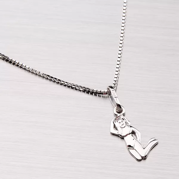 Zlatý prívesok - Panna 43-2072-08