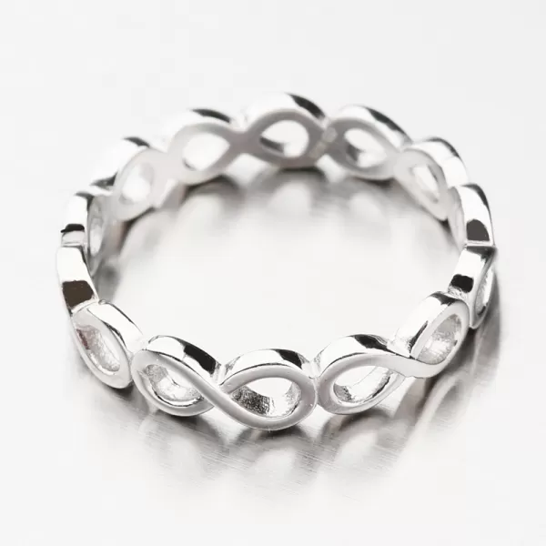 Strieborný prsteň GST-11505