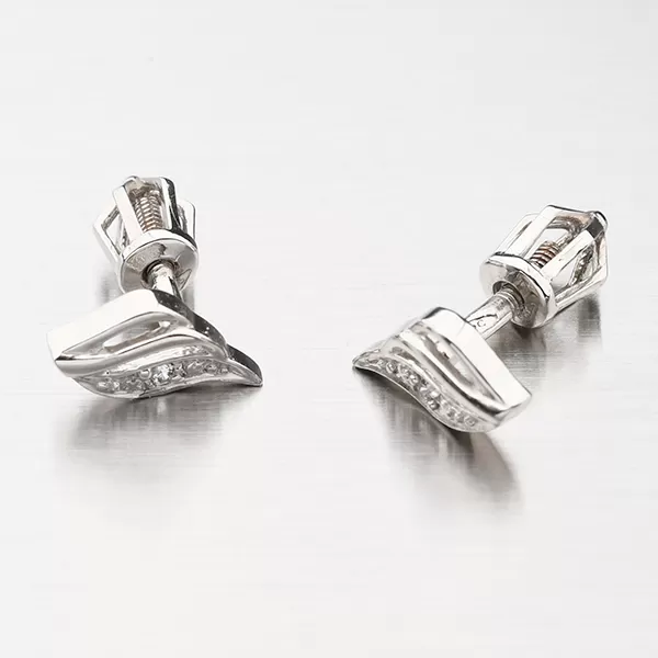 Dámske náušnice žlté zlato 585 52GZ-8024BB-SR