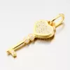 Pozlátený prívesok kľúč HST-13688-G