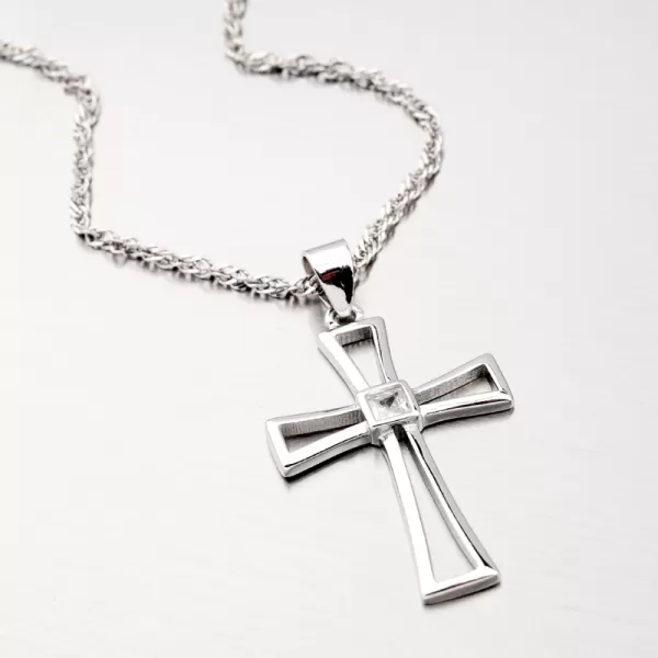 Strieborný krížik HST-13694