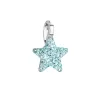 Strieborný prívesok s Preciosa Crystals Blue Star 34259.3 Aqua