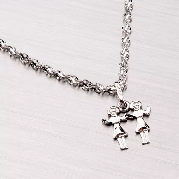 Blíženci - prívesok zo zlata 43-2072-05