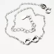 Strieborný náramok nekonečno BST-14649/21