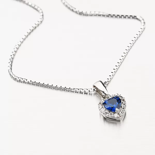 Zlaté srdce so zirkónmi 53GZ-8016BTMB