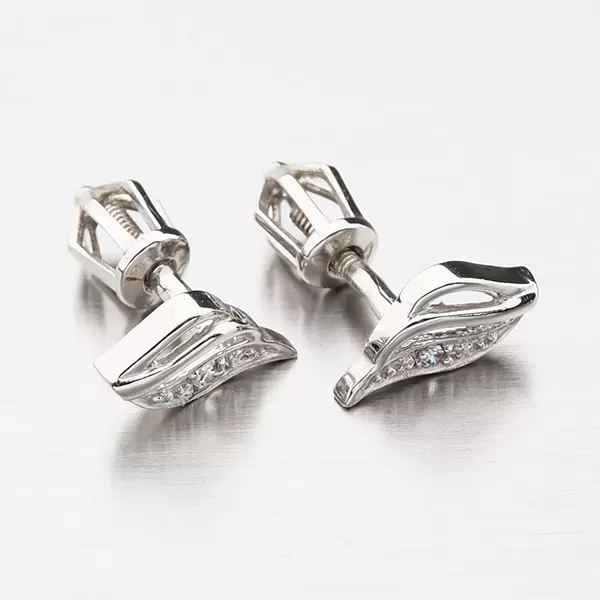 Dámske náušnice žlté zlato 585 52GZ-8024BB-SR