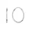 Strieborné náušnice kruhy 61002