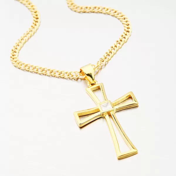 Pozlátený krížik HST-13694-G