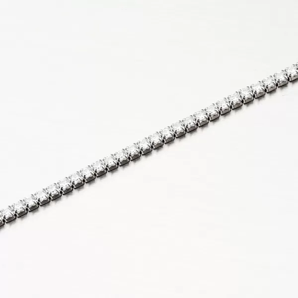 Strieborný náramok so zirkónmi BST-14619/21