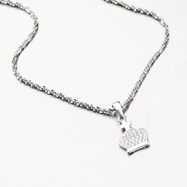 Koruna Silver Pendant so zirkónmi P1700150-1905-SLX