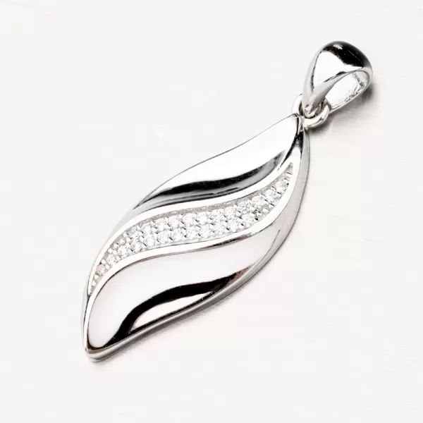Prívesok zo striebra zo zirkónu PKL-3087