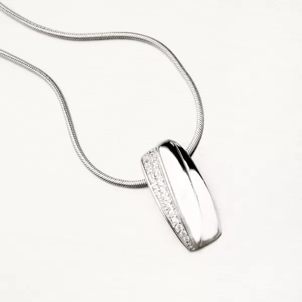 Prívesok zo striebra zo zirkónu PKL-3066