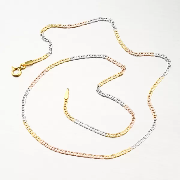 Strieborné trojfarebné plôšky - gravírované CHRS-10-MX-3CR-050