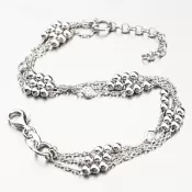 Náramok so zirkónmi - striebro 925 B2501155-0398-SLX