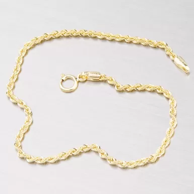 Dutinkový náramok zlatý 585 Valis 44-1359