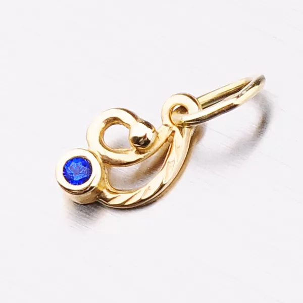 Prívesok s modrým zirkónom 532-1169.0