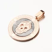 Strieborný prívesok s lebkou P1803500-1507-SLX