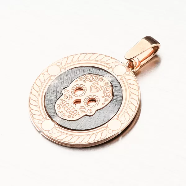 Strieborný prívesok s lebkou P1803500-1507-SLX