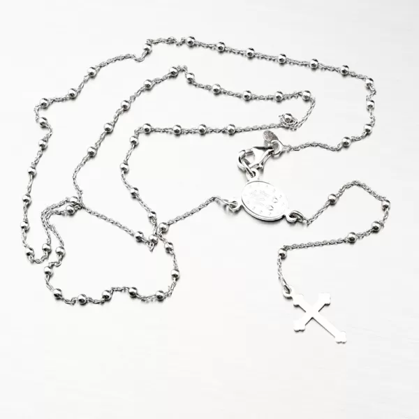 Strieborný náhrdelník s Madonka N1601005-1132-SLX