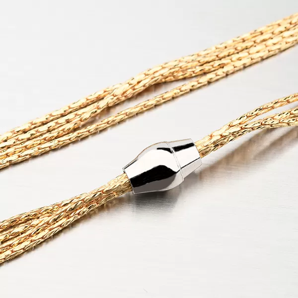 Pozlátený strieborný náhrdelník pre ženy N2101119-2619-SLX